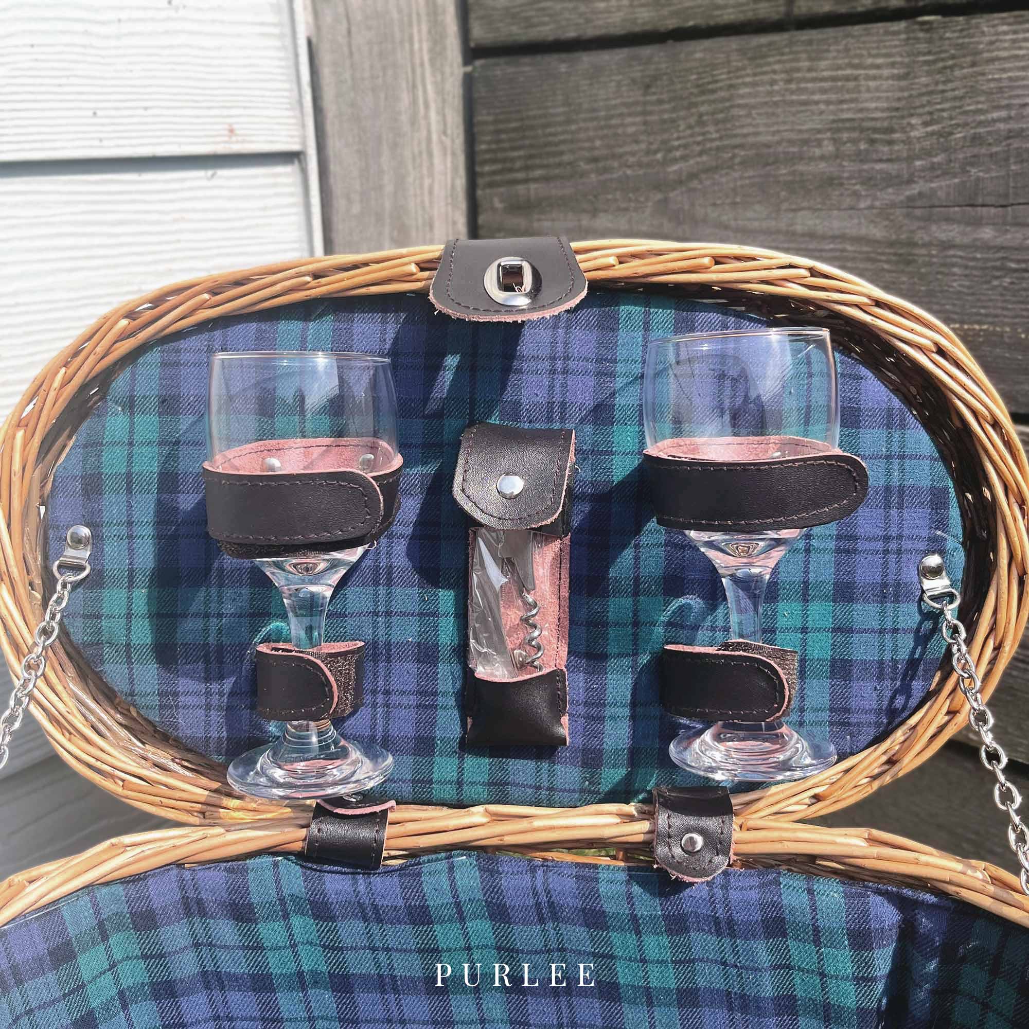 Ramblers Picnic Basket for Two - Outdoor Gift for Walkers & Hikers