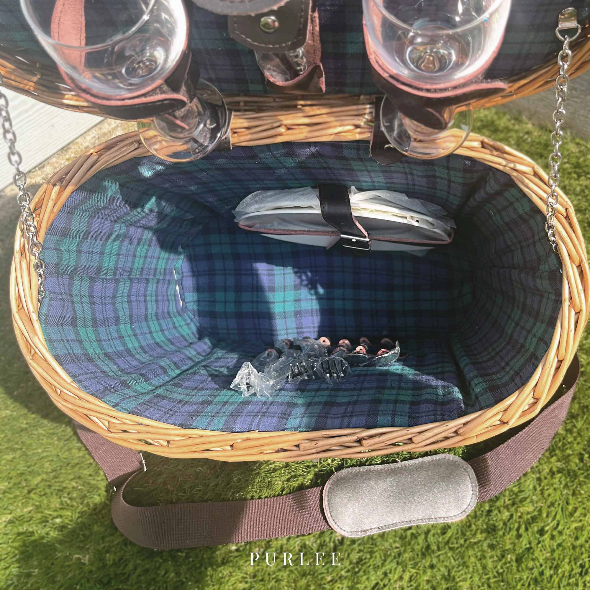 Ramblers Picnic Basket for Two - Outdoor Gift for Walkers & Hikers