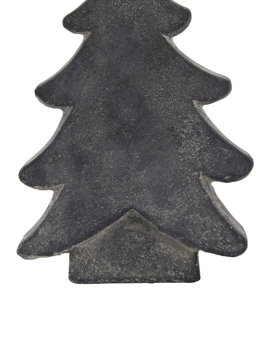 Rustic Grey Christmas Tree Ornament