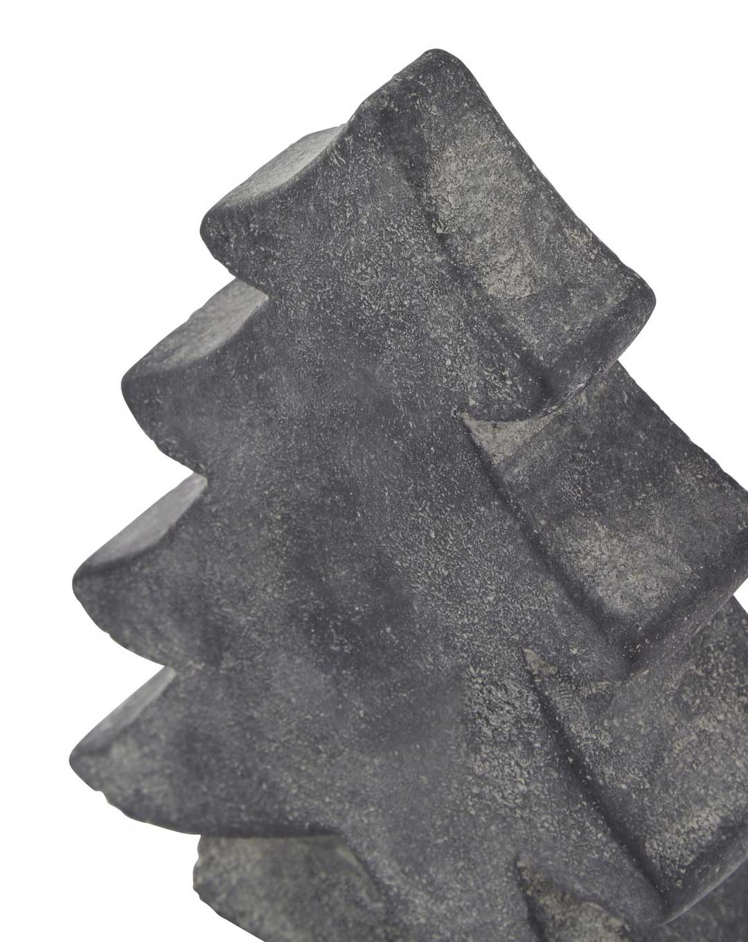 Rustic Grey Christmas Tree Ornament