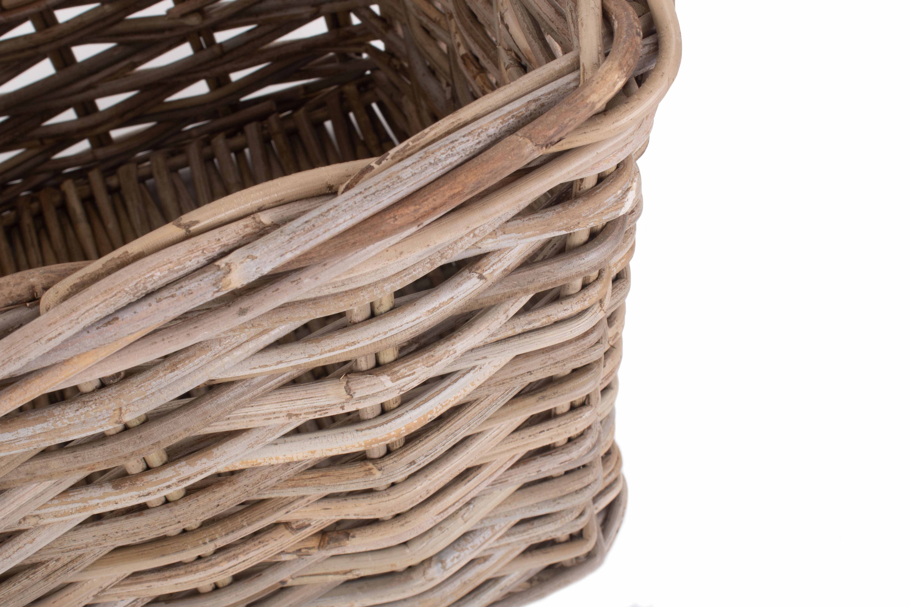 Small Square Rattan Storage Basket