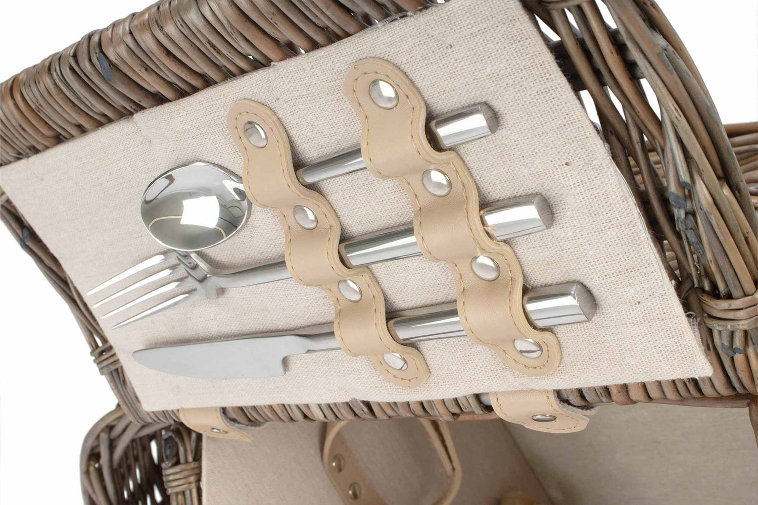 Boat Shaped Wicker Picnic Basket