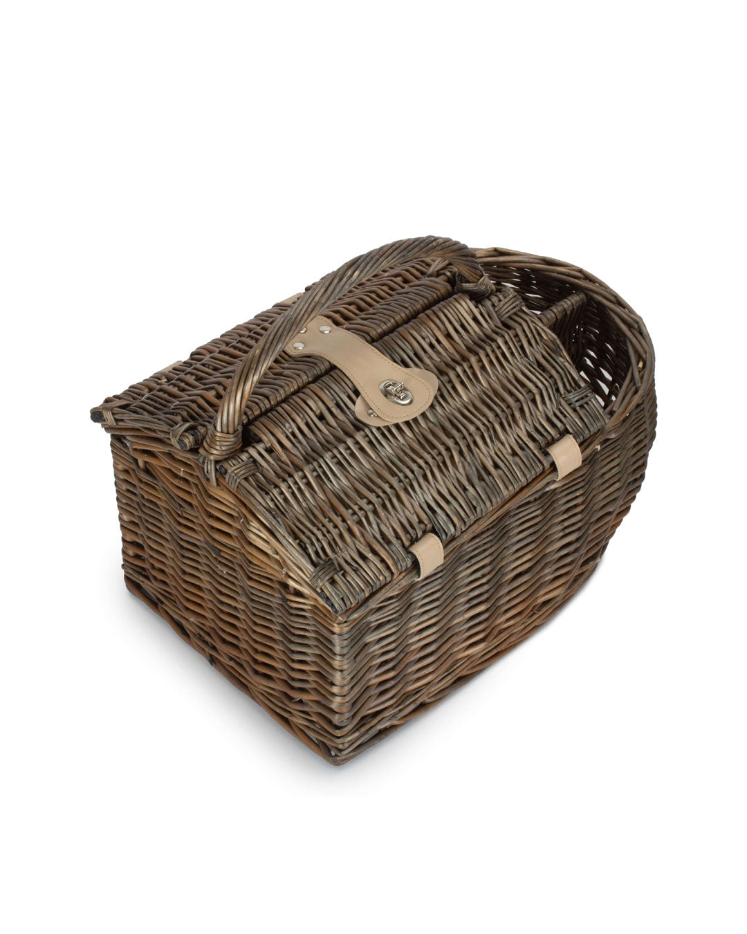 Personalised Boat-Shaped 2-Person Fitted Picnic Basket - Personalised Gifts for Couples