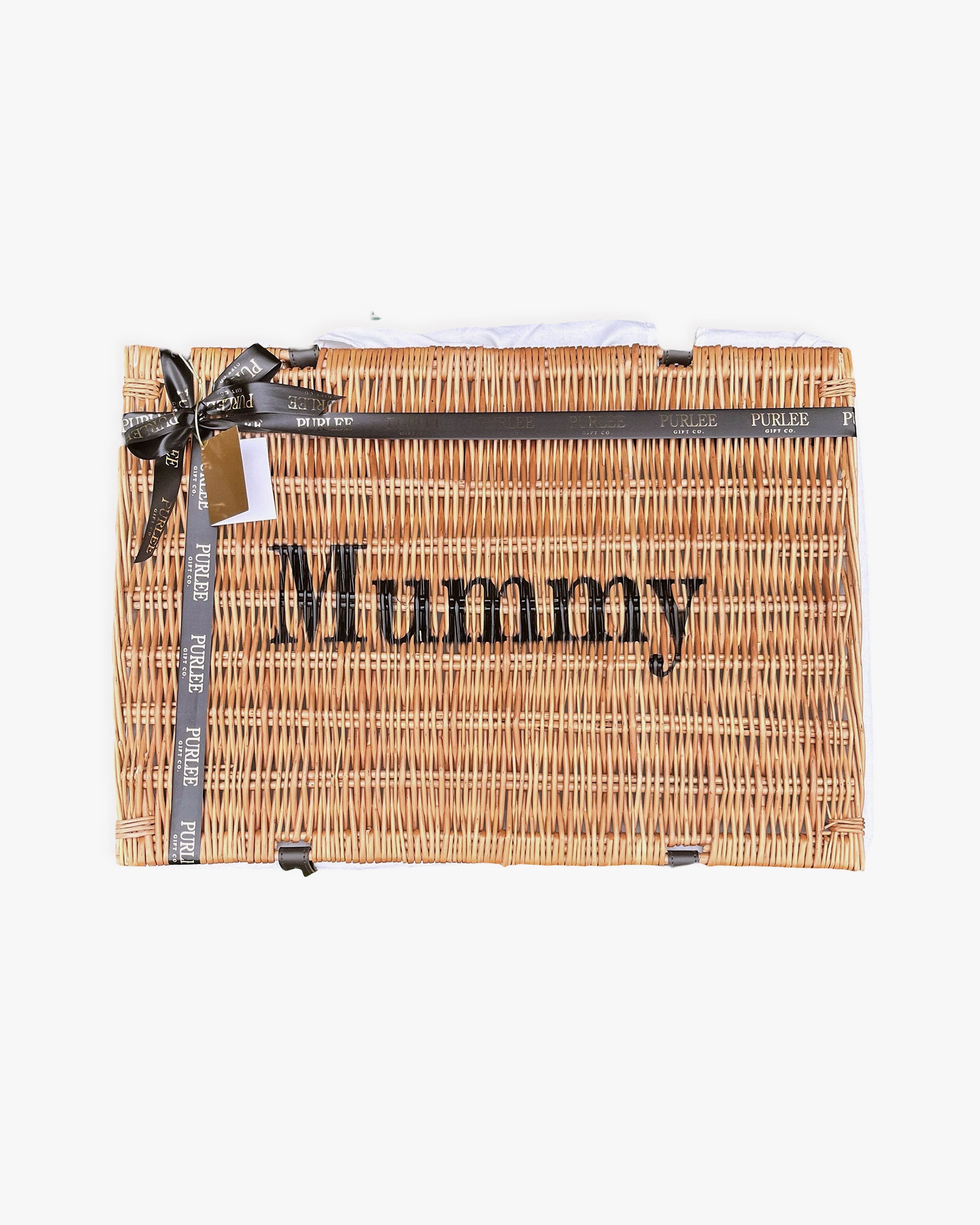 extra large 24 inch wicker basket - personalised hamper - purlee - WK24