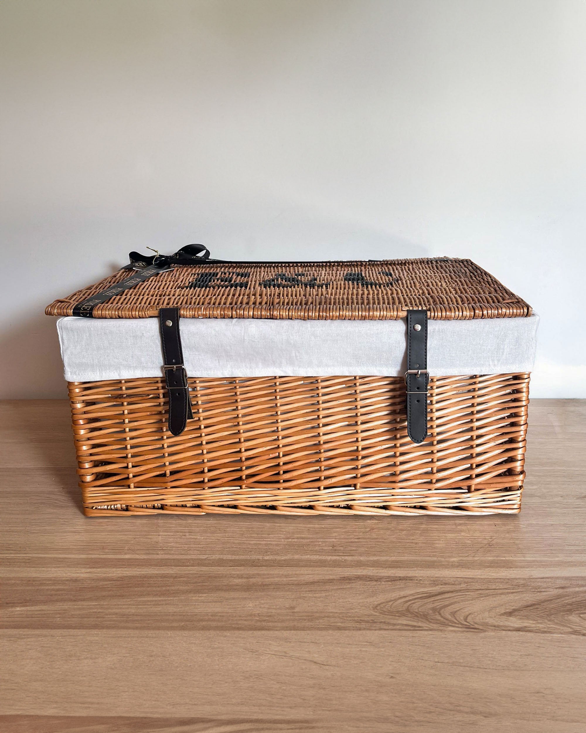 extra large 24 inch wicker basket - personalised hamper - purlee - WK24