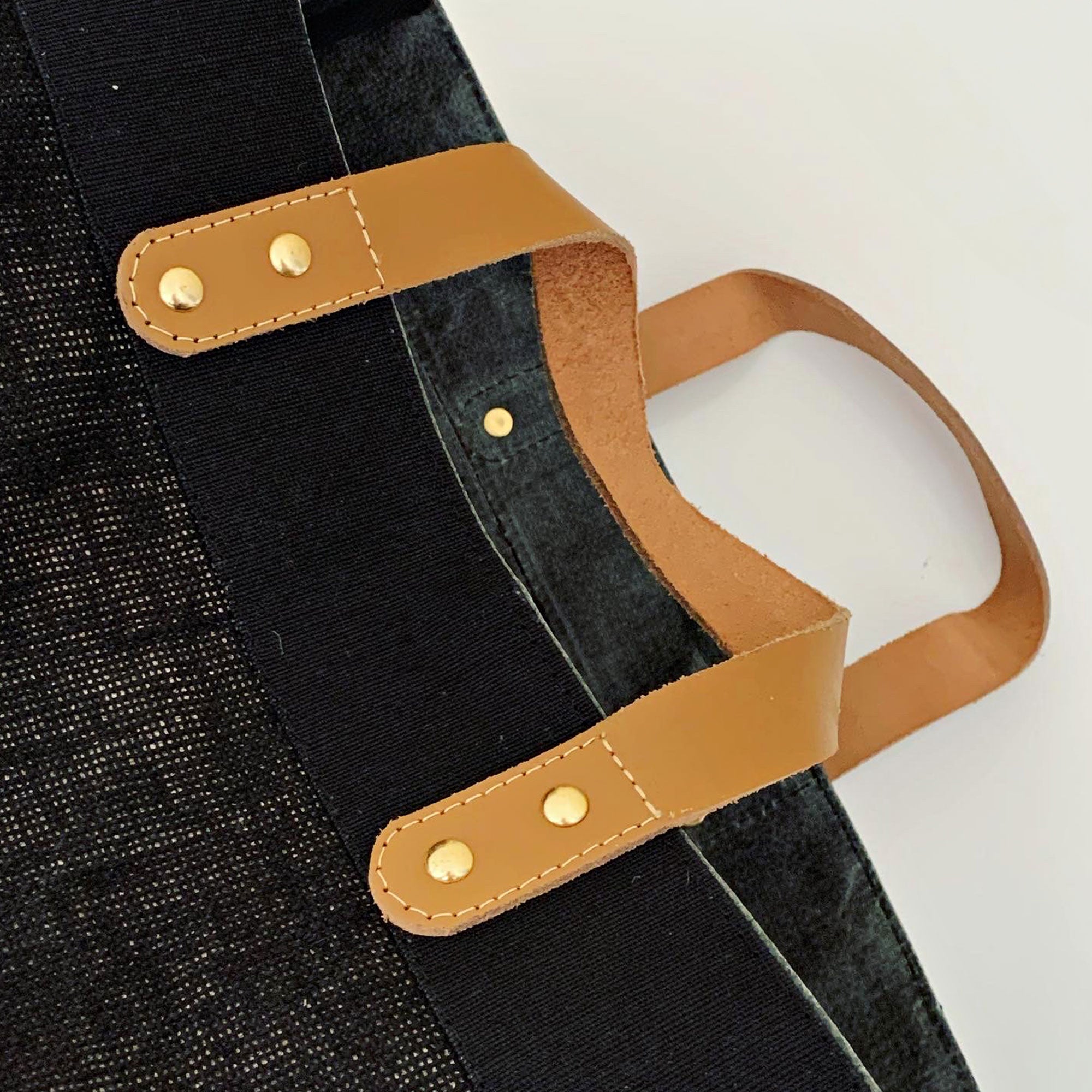 Signature Personalised Market Bag (Black)
