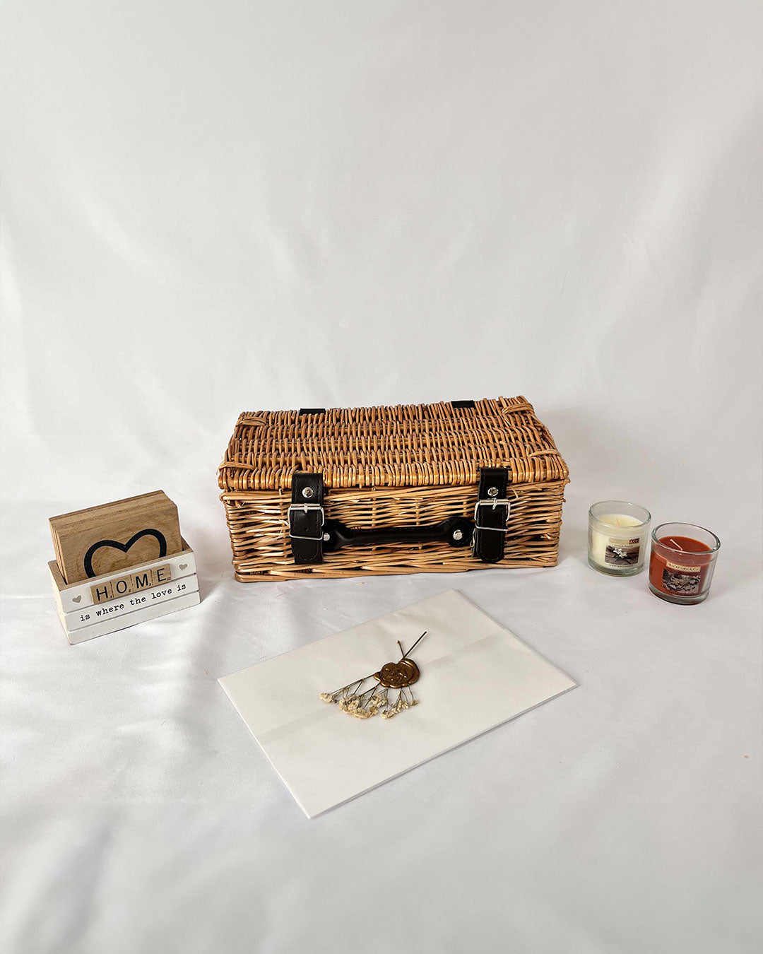 Extra Small Personalised Wicker Basket - 12-inch Gift Hamper
