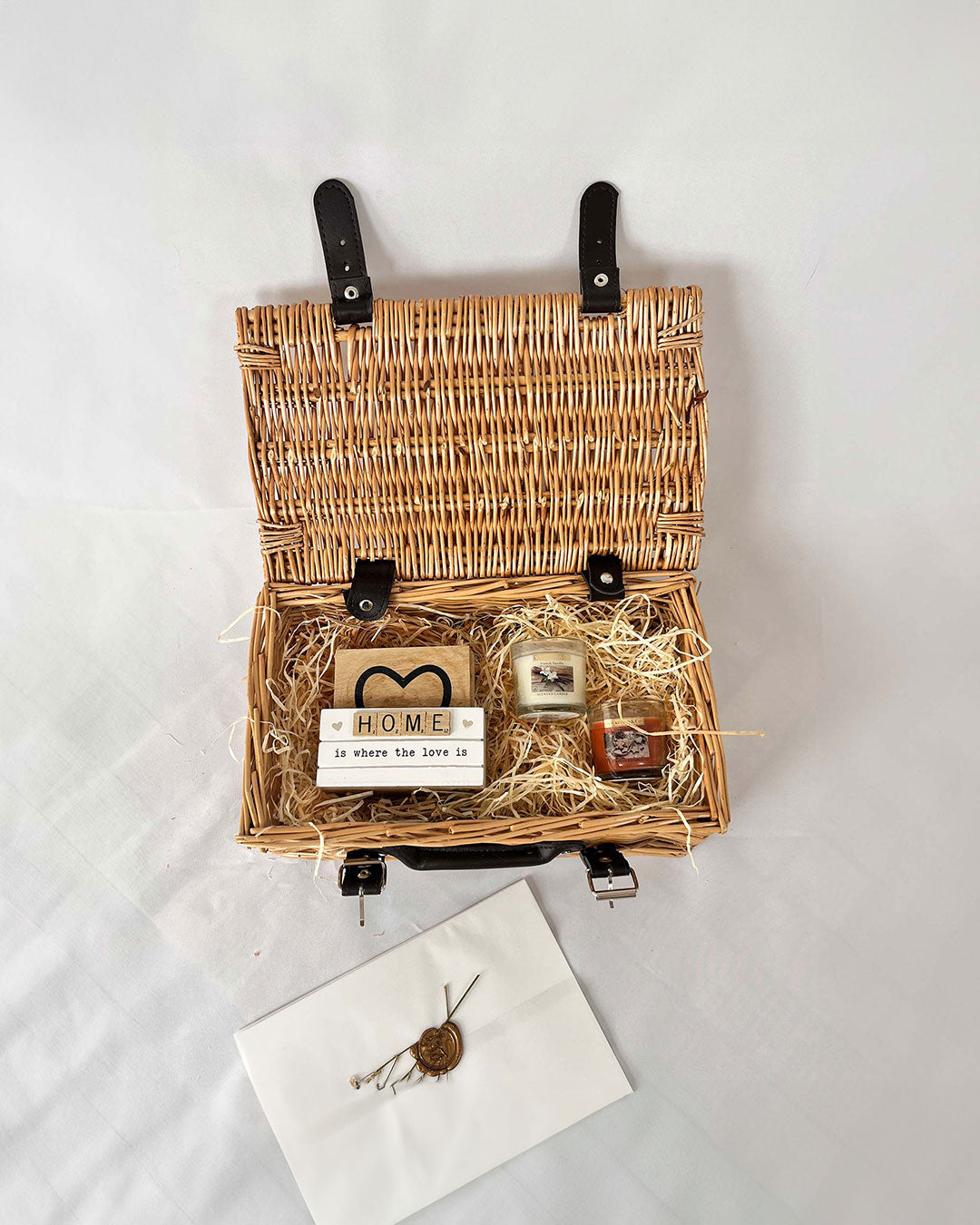 Extra Small Personalised Wicker Basket - 12-inch Gift Hamper