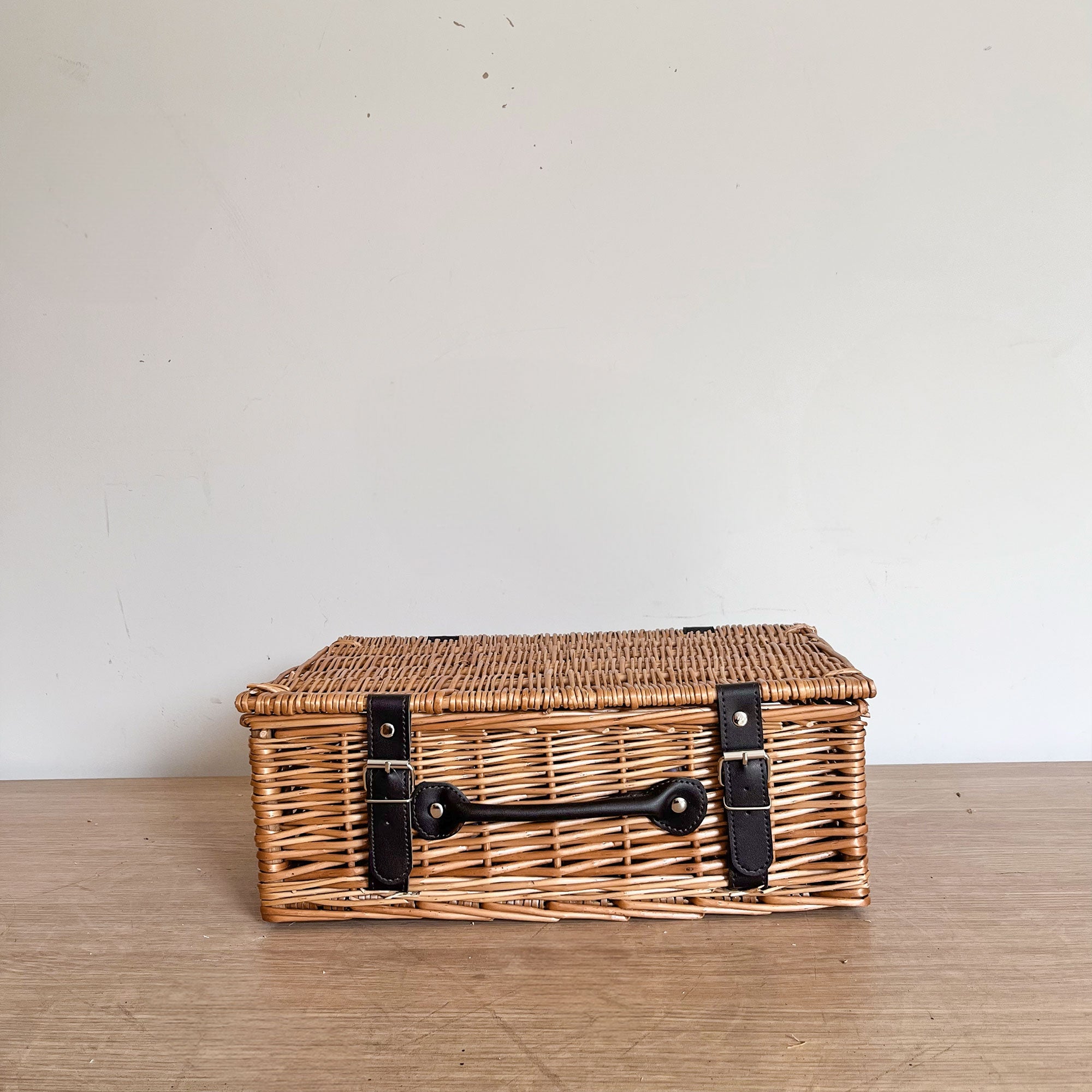 Small Personalised Wicker Basket - 14-inch Gift Hamper