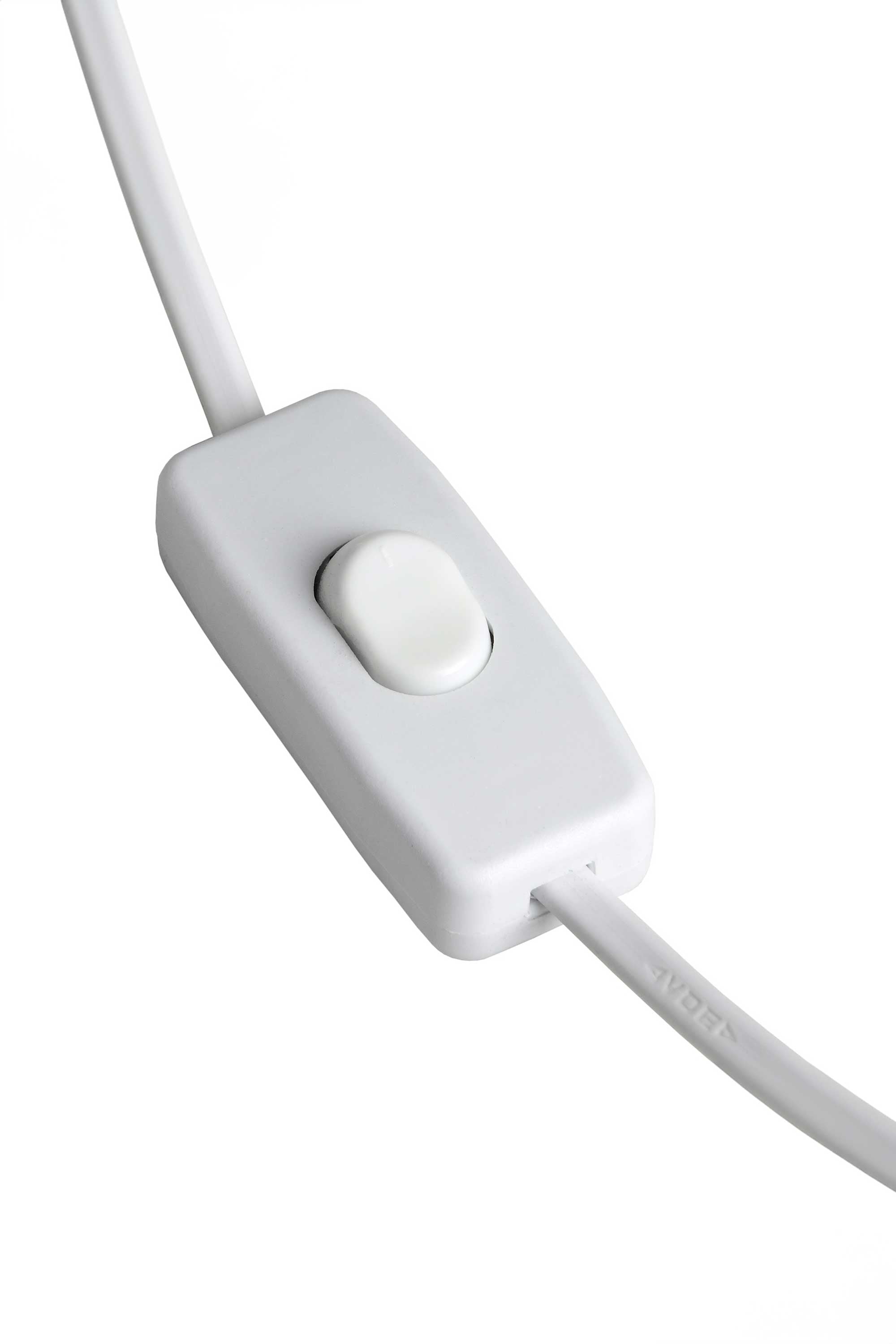 Rustic White Wash Candlestick Table Lamp