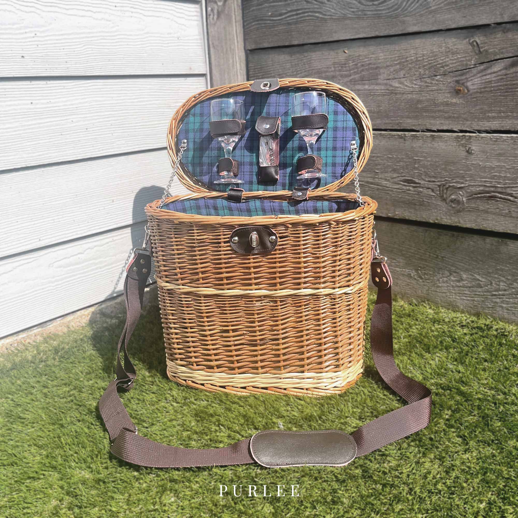 Ramblers Picnic Basket for Two - Outdoor Gift for Walkers &amp; Hikers