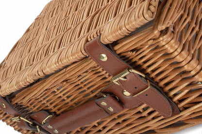 Wicker 2 Person Picnic Hamper Basket