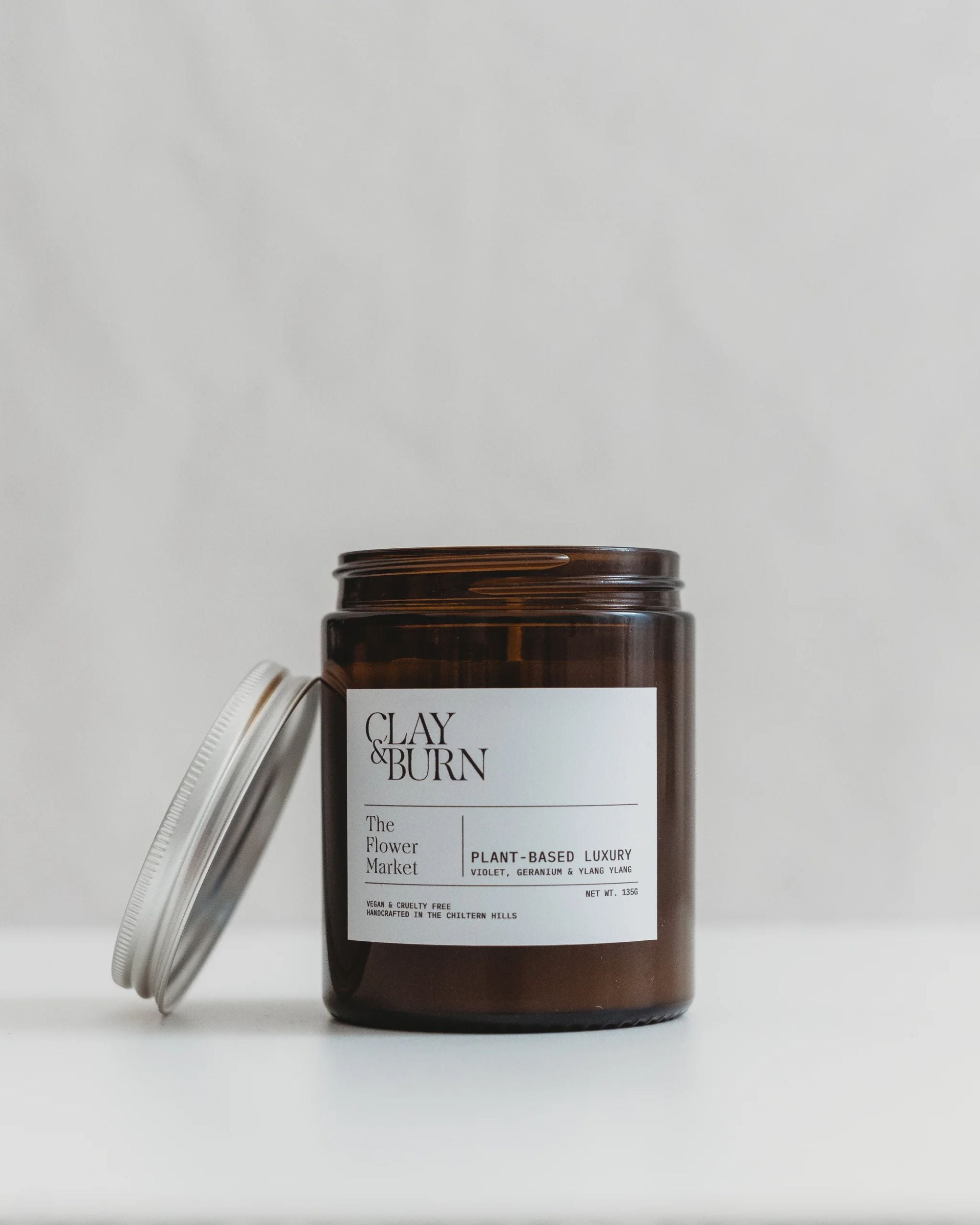 135g Coconut Wax Candle - Luxury Vegan Candle &amp; Diffuser Gift Set - Home Fragrance