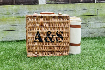 Deluxe Fitted Picnic Hamper for Two