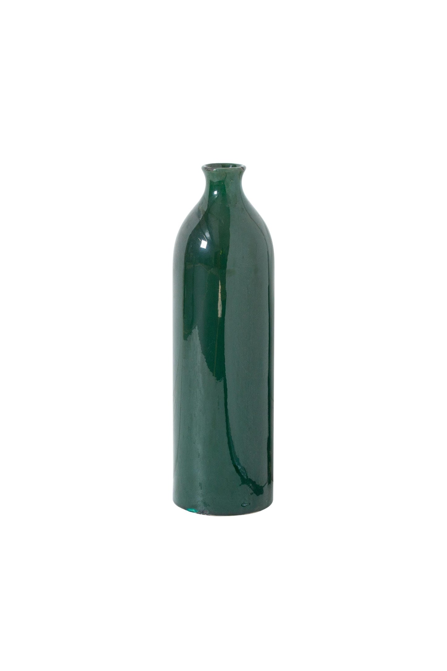 Emerald Glazed Decorative Vases