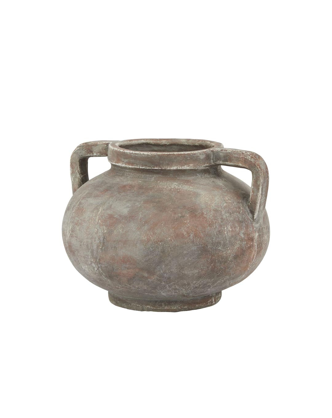 Large Rustic Brown Ceramic Pot