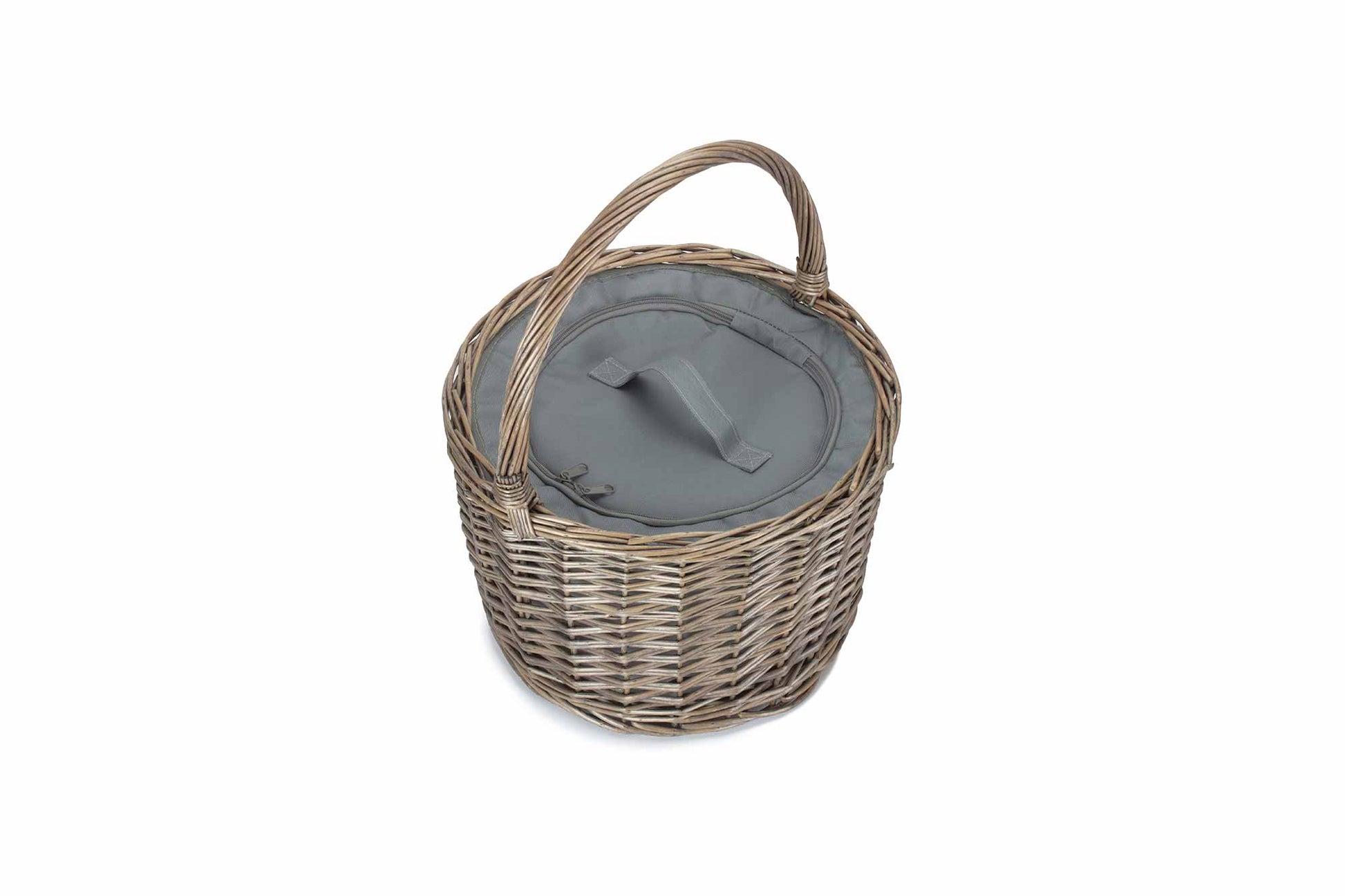 Round Cooler Picnic Basket