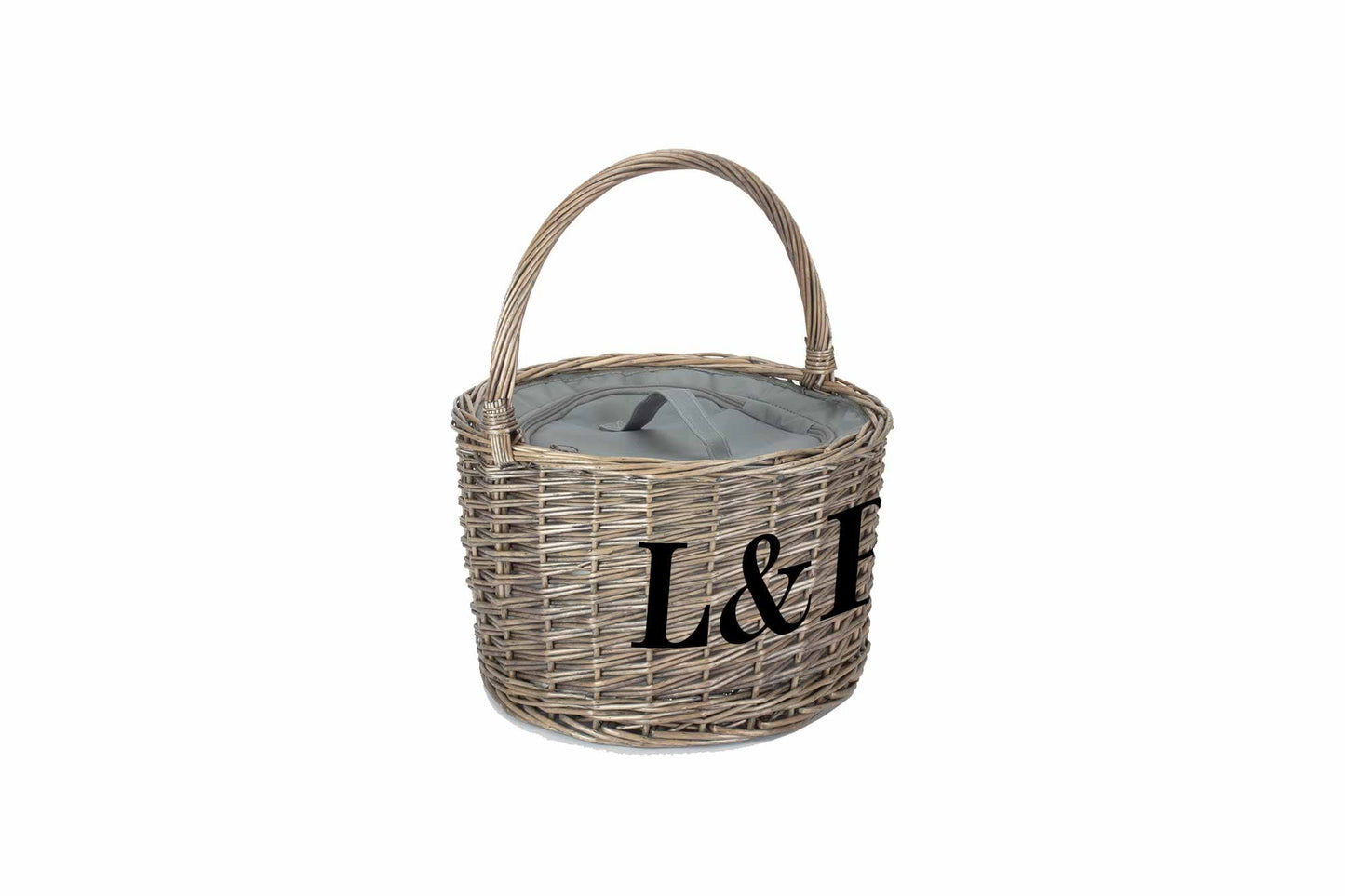 Round Cooler Picnic Basket