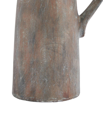 Tall Brown Rustic Jug