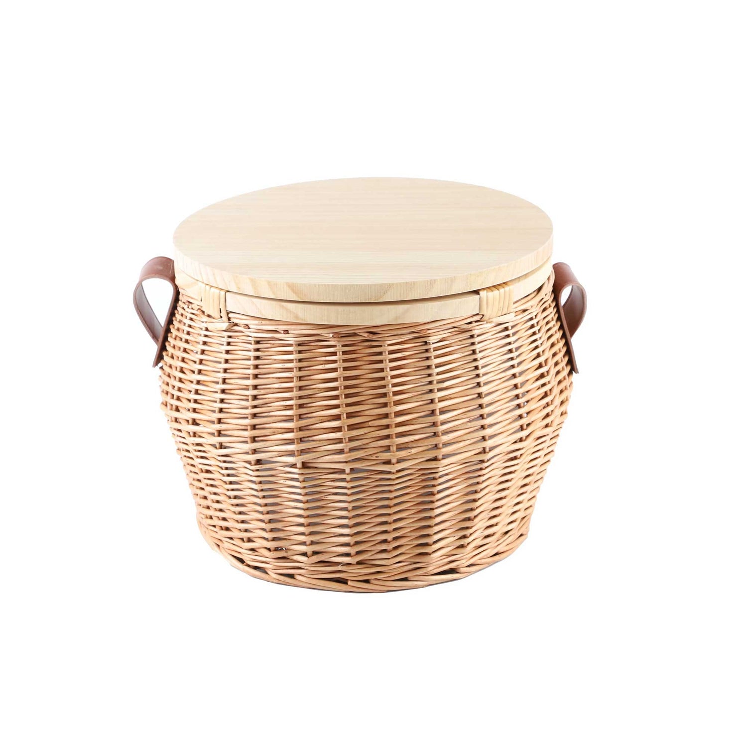 Cooler Picnic Basket with Shoulder Strap