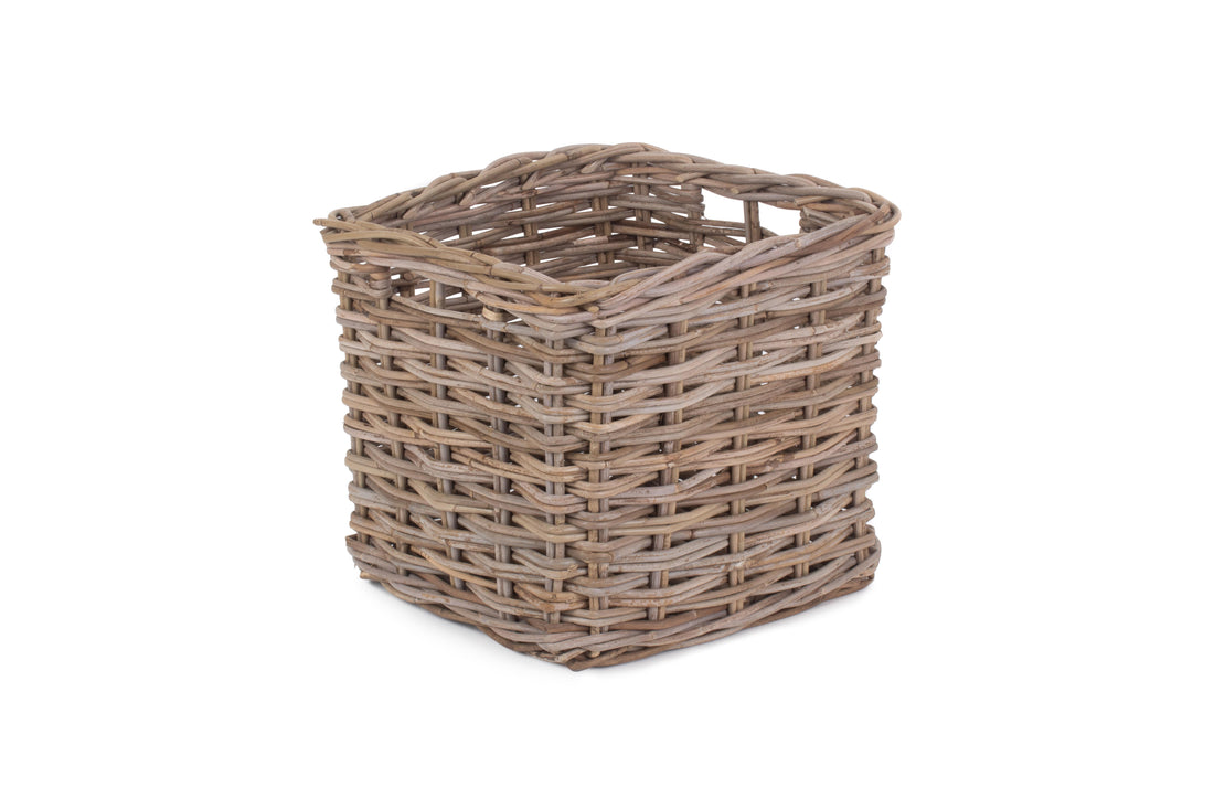 Small Square Rattan Storage Basket