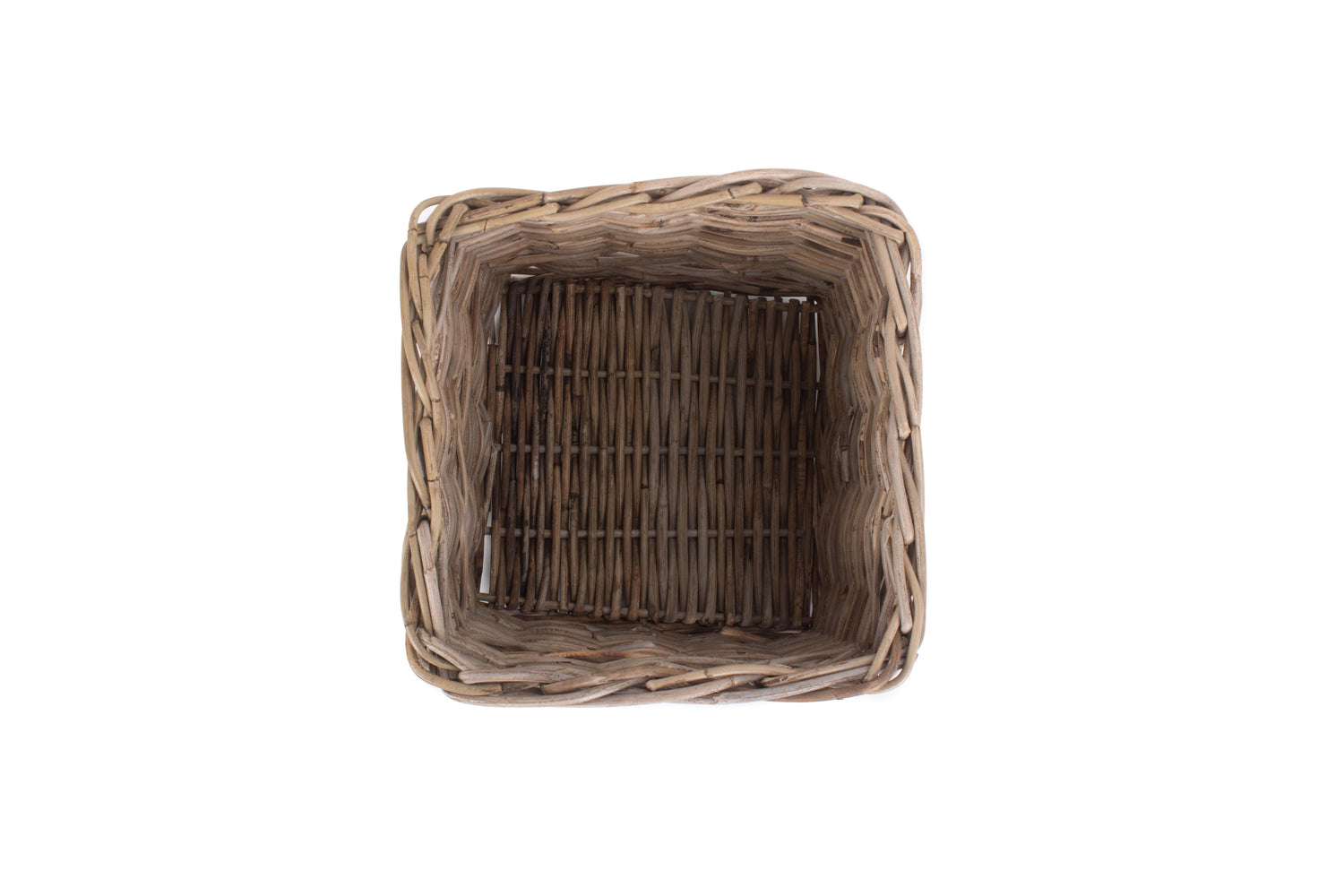 Small Square Rattan Storage Basket