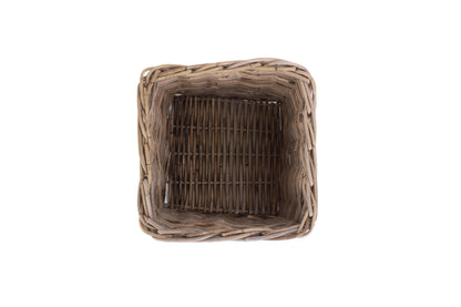 Small Square Rattan Storage Basket