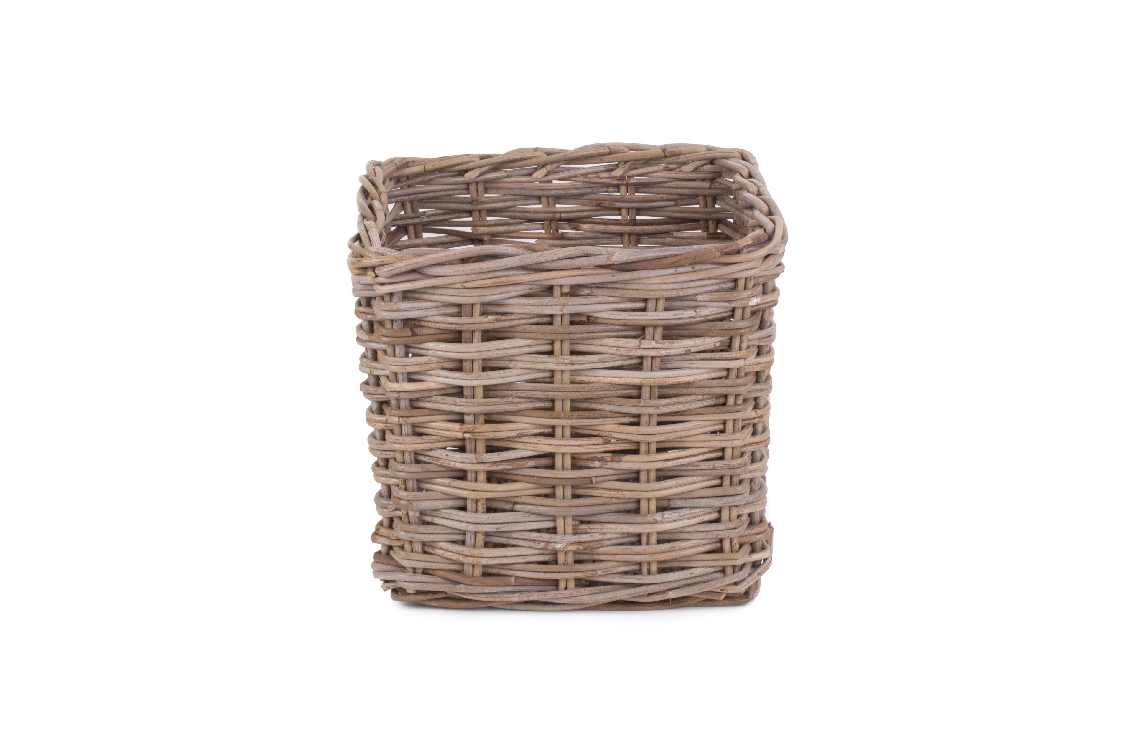 Small Square Rattan Storage Basket