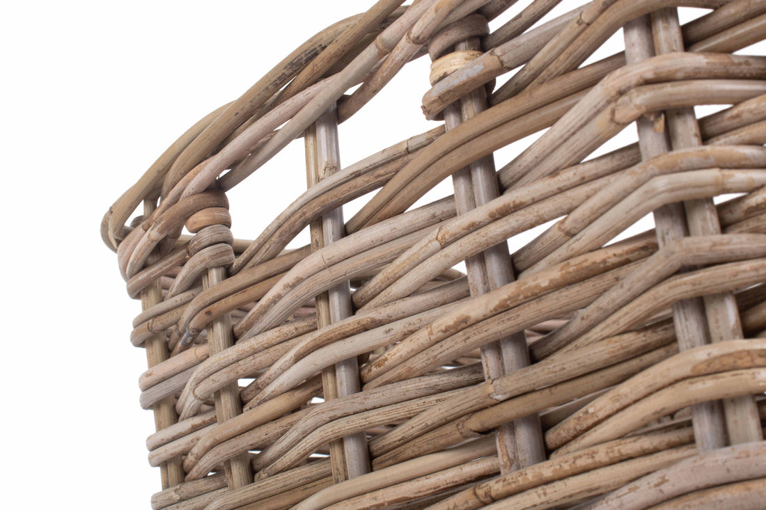 Small Square Rattan Storage Basket