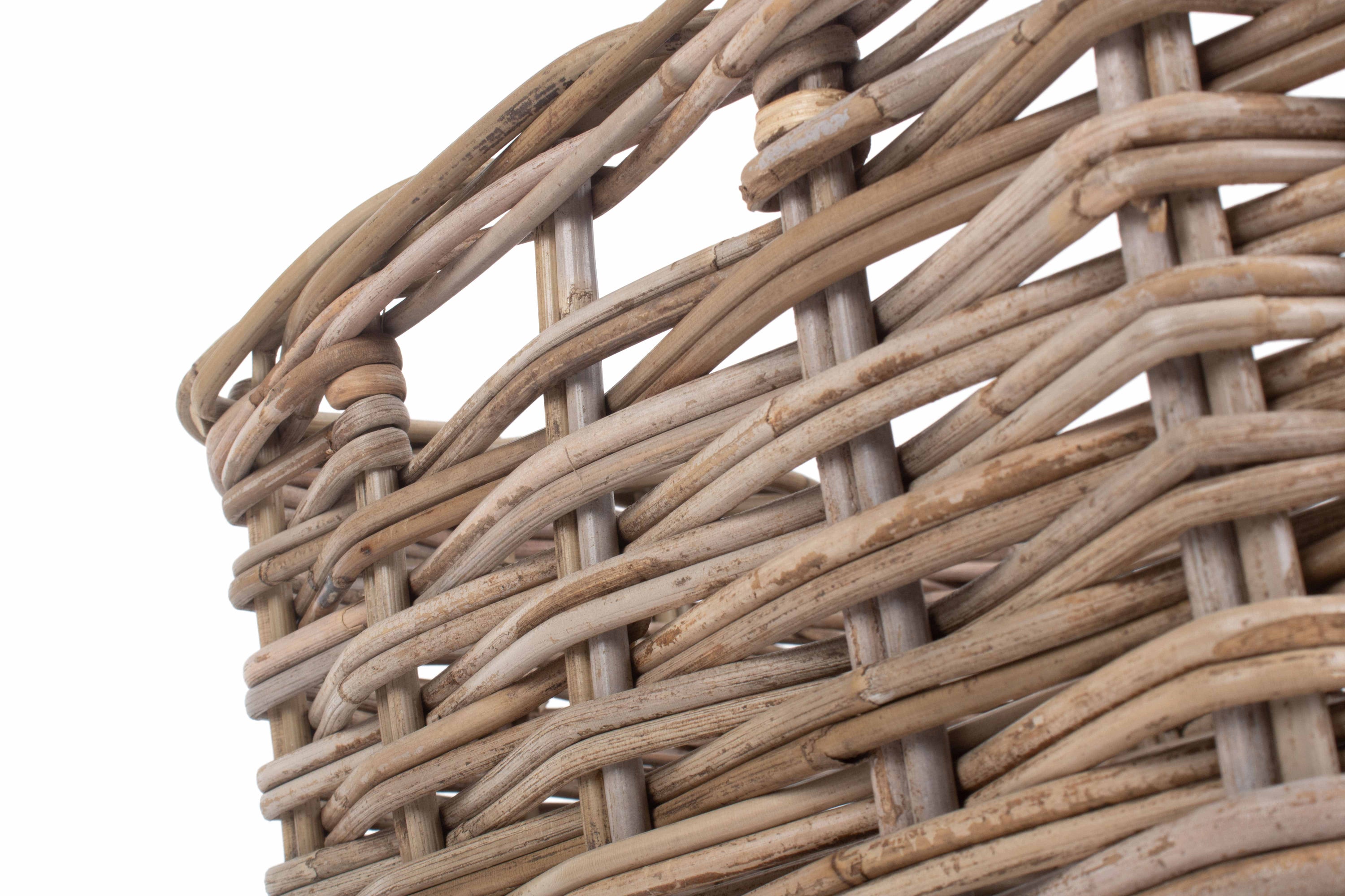 Small Square Rattan Storage Basket
