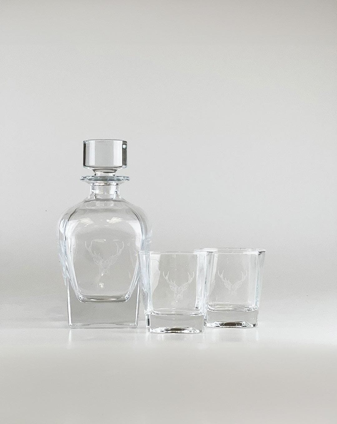 Stag Decanter & Tumbler Set for Whiskey Spirit Lovers