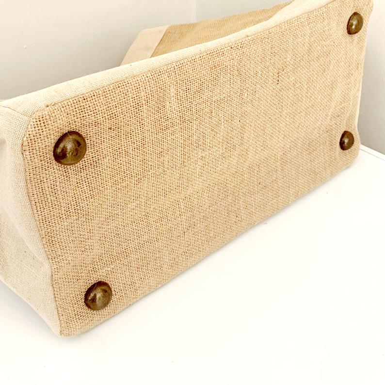 Signature Personalised Market Bag (Natural)