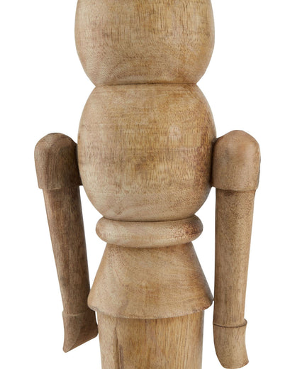 Large Wooden Nutcracker Christmas Decoration