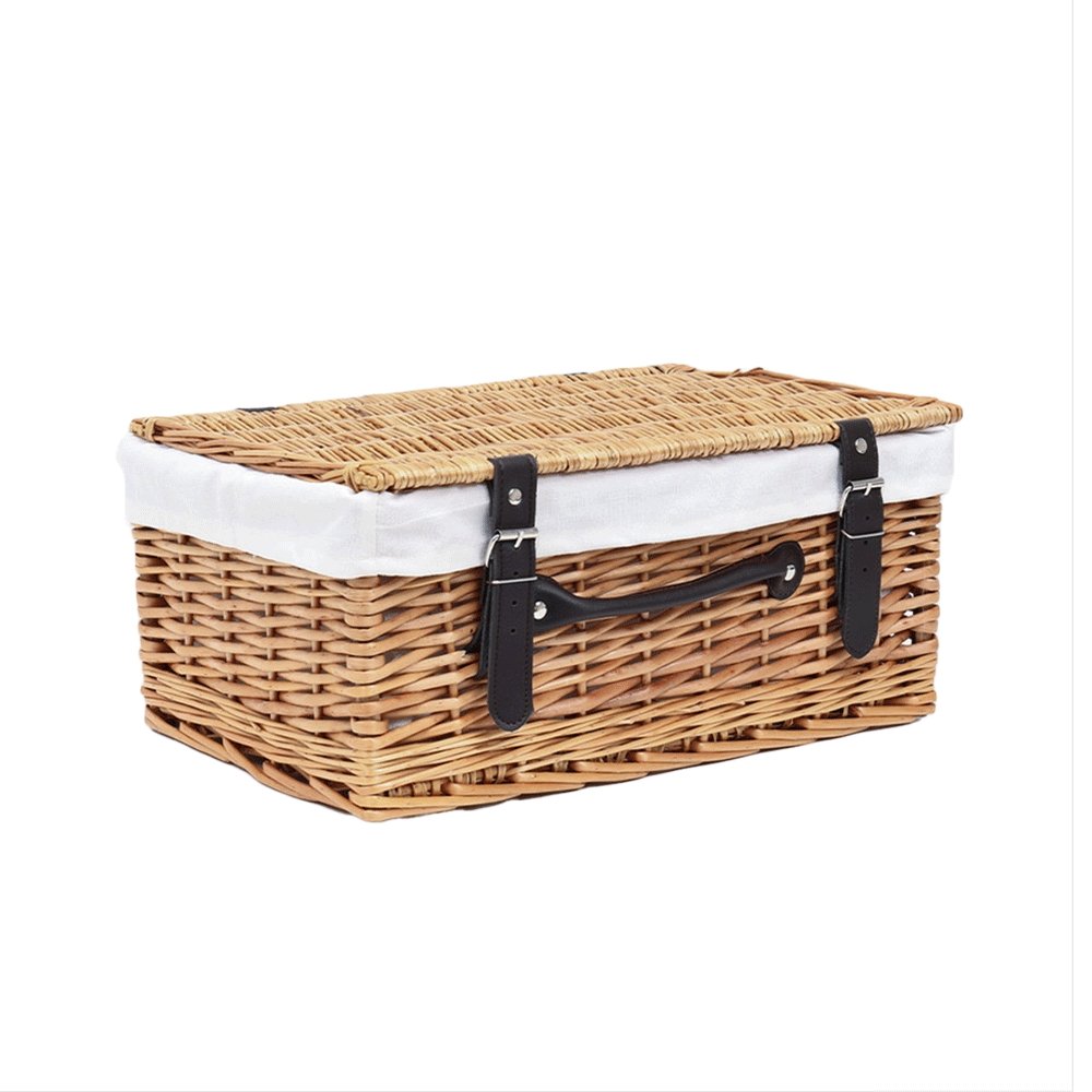 16 inch hamper with white lining