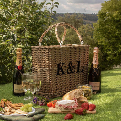 Personalised Picnic Cooler Basket