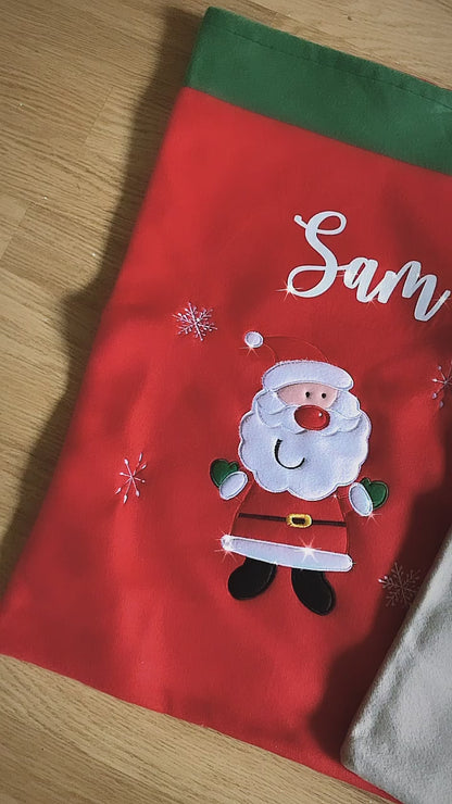 Large Santa Christmas Sack