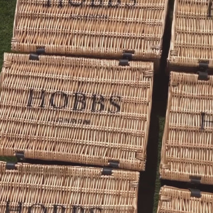 Corporate Hamper - Branded Wicker Basket