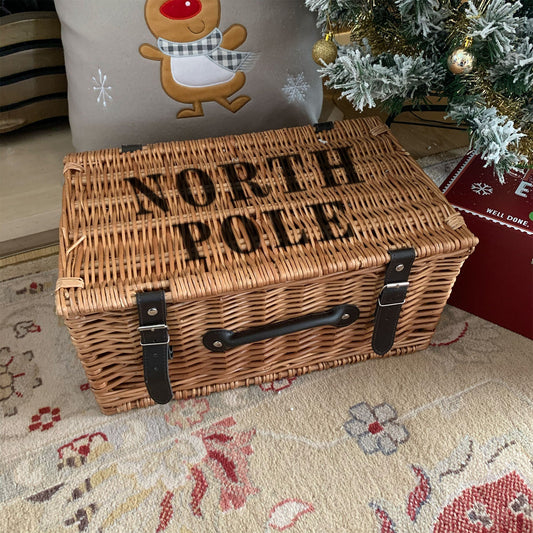 Personalised Christmas Gift Hamper Basket - Purlee